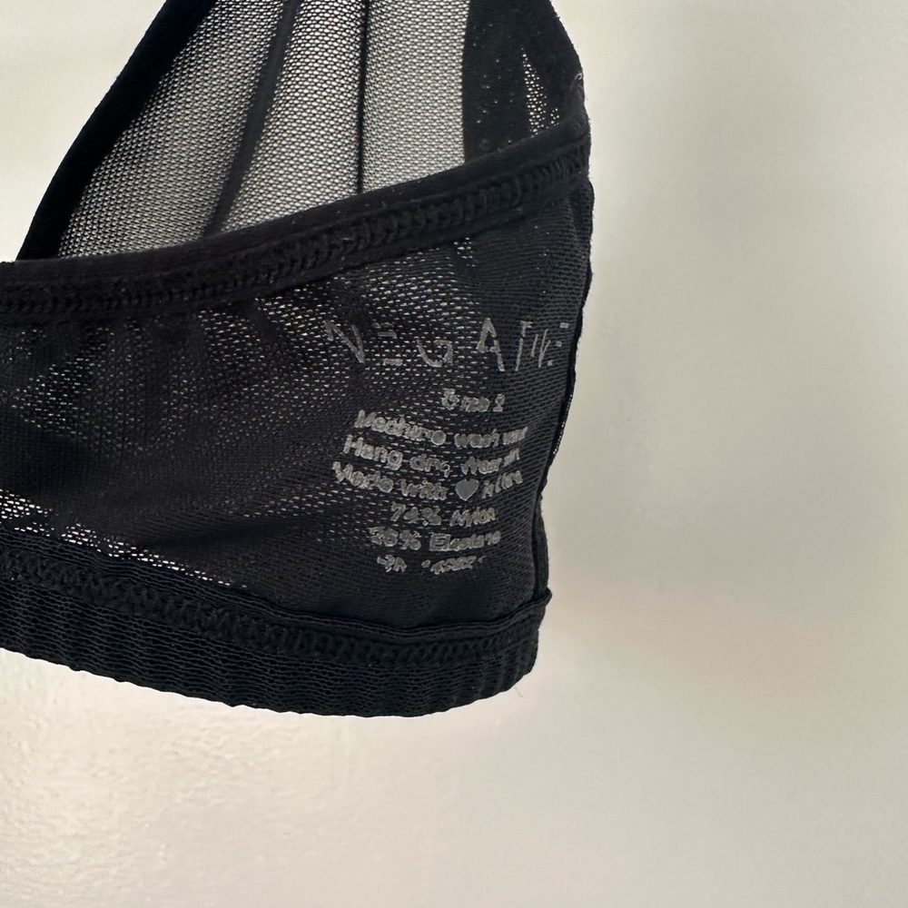Negative underwear sieve racer back in black size 2 - Picture 3 of 5